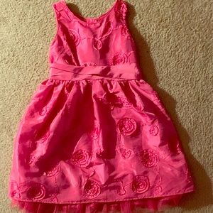Girls pink dress
